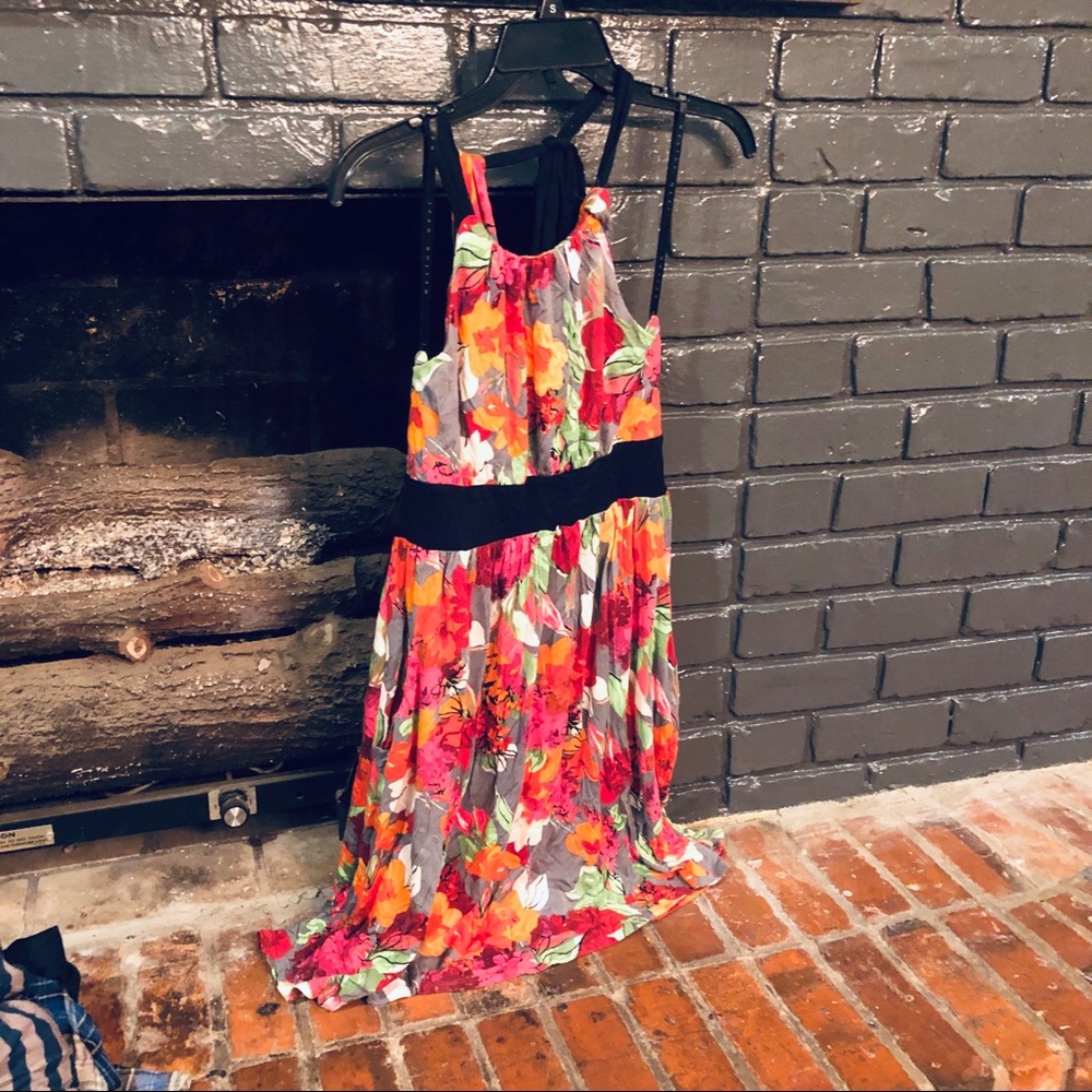 Floral spring dress